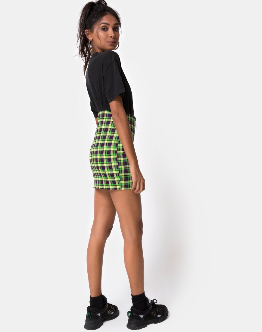 Buy American Eagle Outfitters Green & White Check Maxi Skirt for Women's  Online @ Tata CLiQ